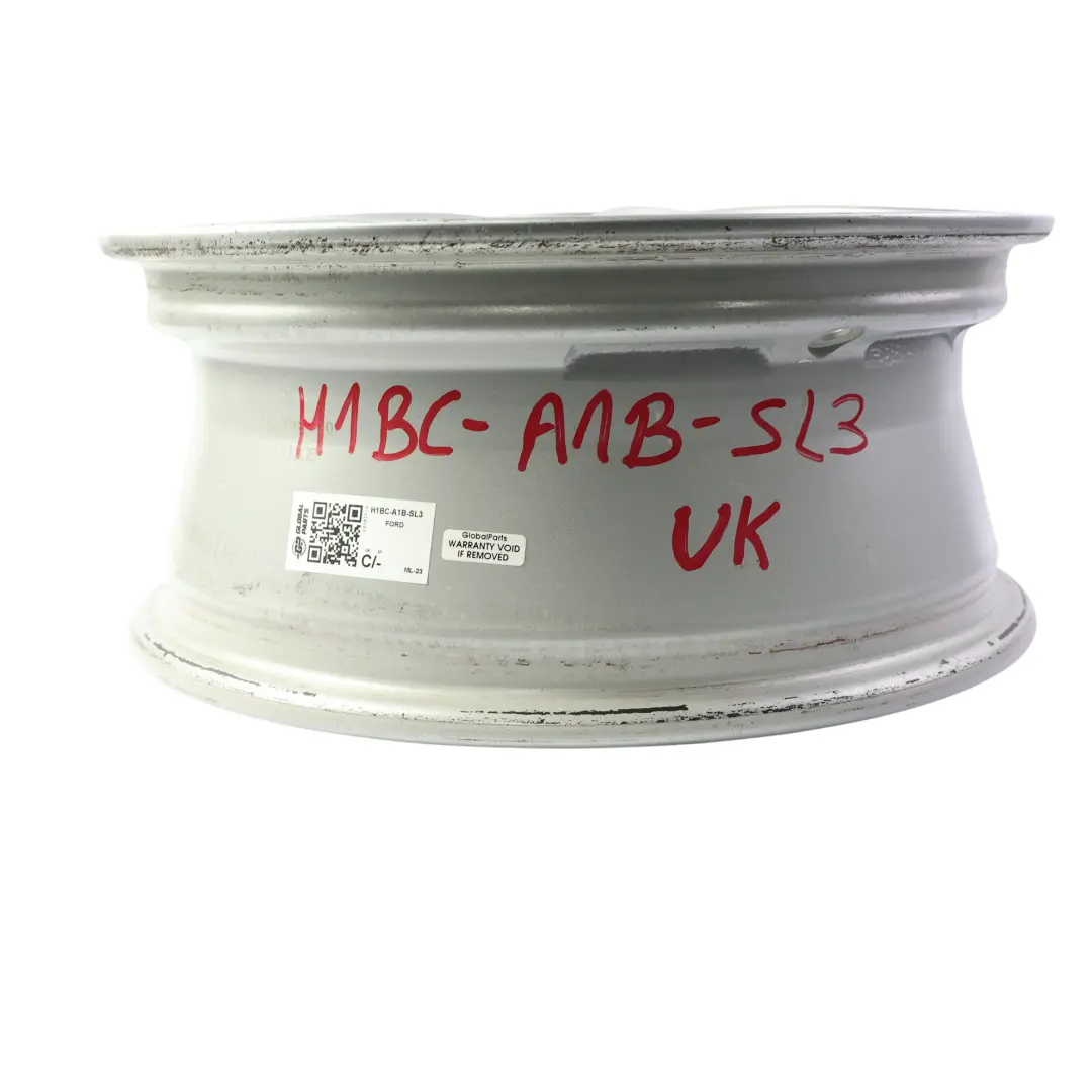 Ford Fiesta Mk8 Alloy Wheel Rim Silver 15" 6J ETL45 - SKU H1BC-A1B-SL3 - Part number H1BC-A1B