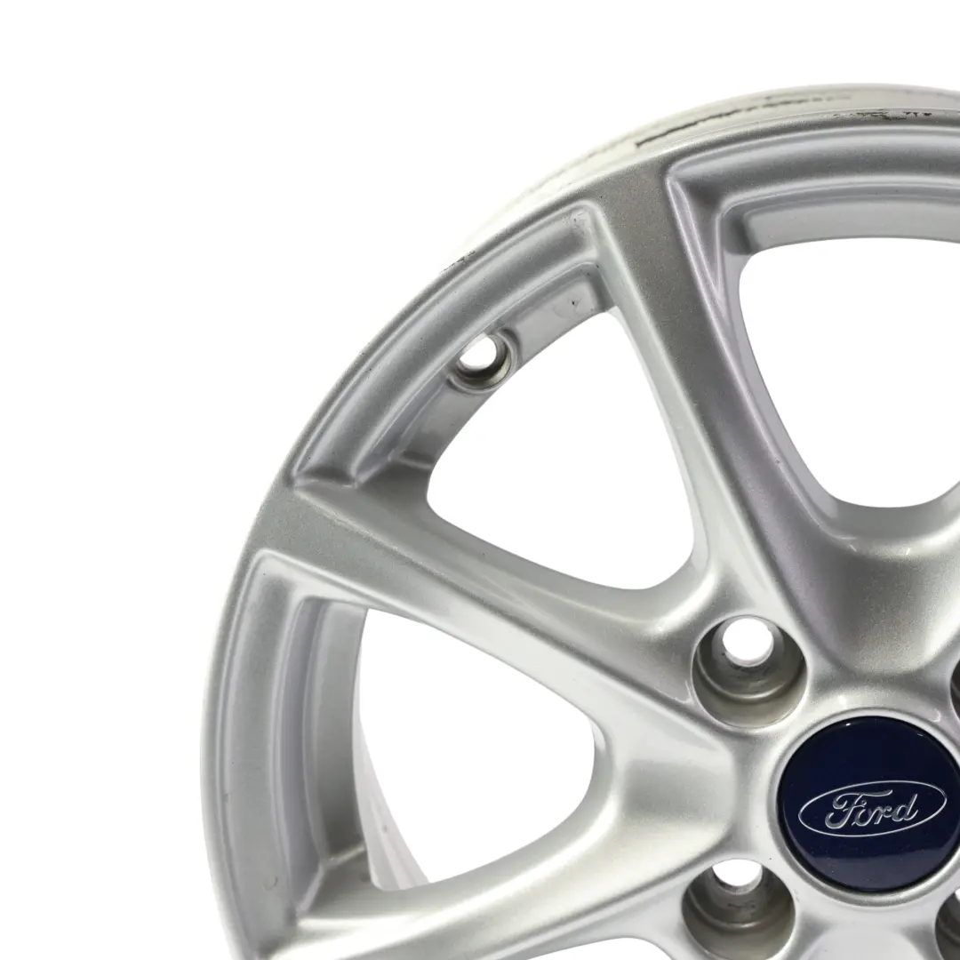 Mk8 Alloy Wheel Rim Silver 15" 6J ETL45 to Ford Fiesta with Part number H1BC-A1B Ford Fiesta Mk8 Alloy Wheel Rim Silver 15" 6J ETL45 - SKU H1BC-A1B-SL3 - Part number H1BC-A1B