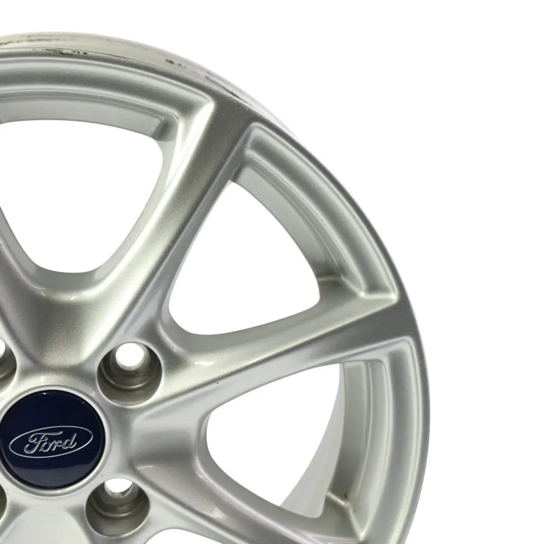 Ford Fiesta Mk8 Alloy Wheel Rim Silver 15" 6J ETL45 - SKU H1BC-A1B-SL3 - Part number H1BC-A1B