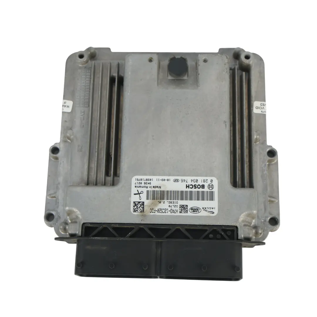 204DTD 180HP Engine Control Unit ECU Manual H7A3-1C520-FDC to Jaguar XF X260 with Part number H7A3-12C520-FDC Jaguar XF X260 204DTD 180HP Engine Control Unit ECU Manual H7A3-1C520-FDC - SKU H7A3-12C520-FDC - Part number H7A3-12C520-FDC
