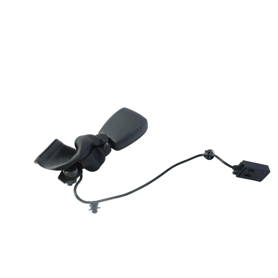 Jaguar XK8 X100 Front Seat Belt Buckle Lock Left Right N/O/S Black - SKU HJE-7017-AG - Part number HJE-7017-AG