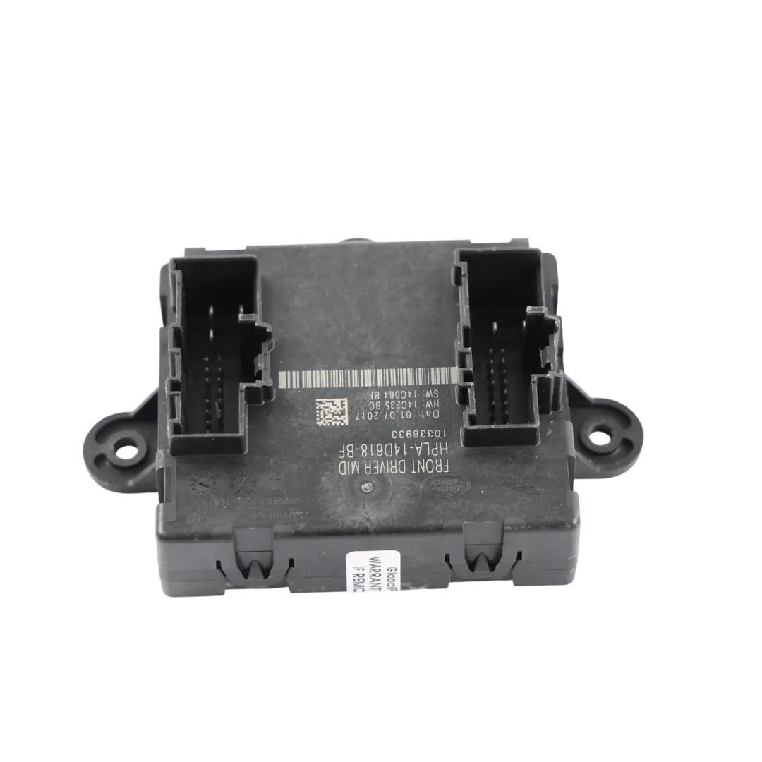 Jaguar Xf X260 Door Control Module Unit ECU Front Right O/S - SKU HPLA-14D618-BF - Part number HPLA-14D618-BF