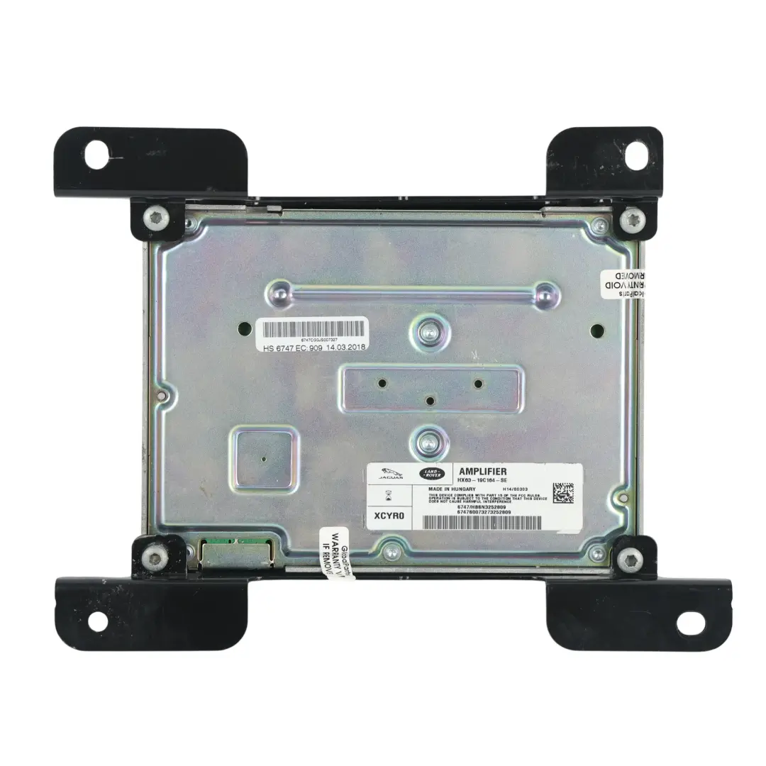 Stereo Audio Soundverstärker für Jaguar XF X260 mit Teilenummer HX63-19C164-SE Jaguar XF X260 Stereo Audio Soundverstärker - SKU HX63-19C164-SE - Teilenummer HX63-19C164-SE