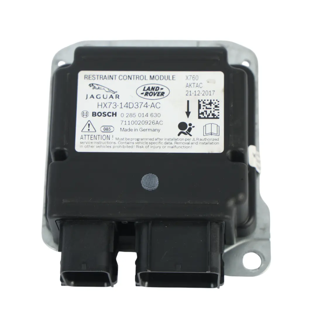 Unidad Control Retención Módulo Aire Unidad Módulo para Jaguar XF X260 con número de pieza HX73-14D374-AC Jaguar XF X260 Unidad Control Retención Módulo Aire Unidad Módulo - SKU HX73-14D374-AC - Número de pieza HX73-14D374-AC