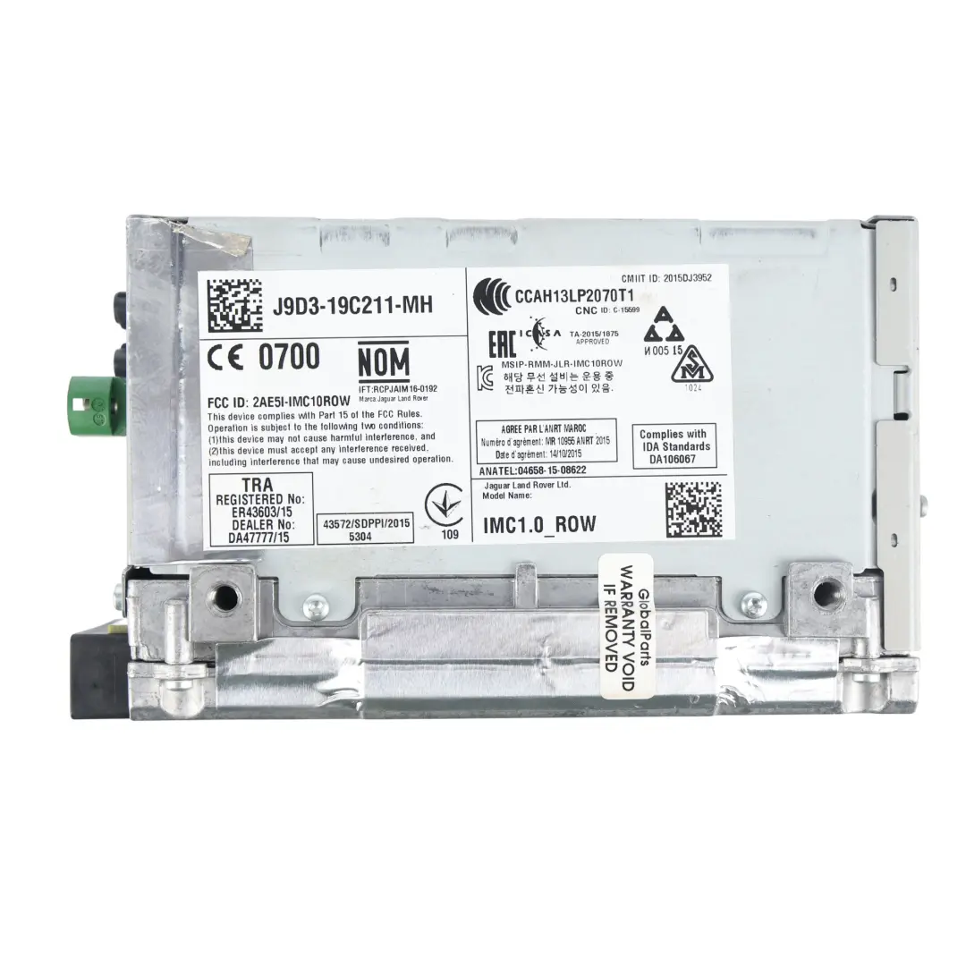 Radio Navigation Head Unit Module to Land Rover Discovery Sport L550 with Part number J9D3-19C211-MH Land Rover Discovery Sport L550 Radio Navigation Head Unit Module - SKU J9D3-19C211-MH - Part number J9D3-19C211-MH