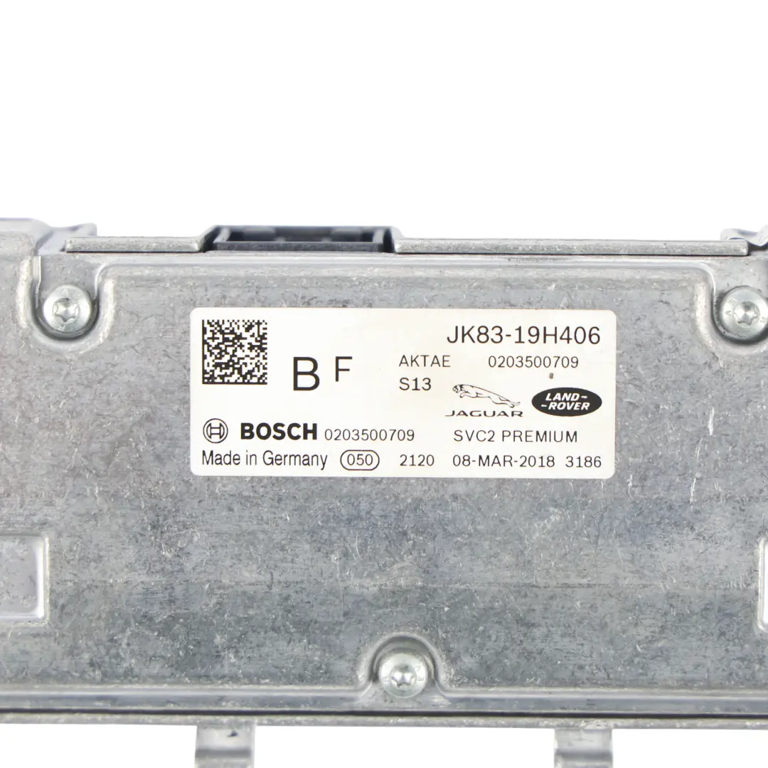Front Lane Assist Camera Control Module Unit -BF to Jaguar XF X260 with Part number JK83-19H406 Jaguar XF X260 Front Lane Assist Camera Control Module Unit -BF - SKU JK83-19H406 - Part number JK83-19H406