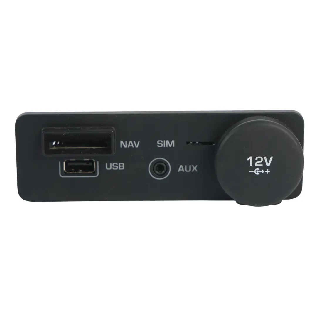 Multimedia Connection AUX Sim Socket Input Panel to Jaguar XF X260 with Part number JX63-19C166-EA Jaguar XF X260 Multimedia Connection AUX Sim Socket Input Panel - SKU JX63-19C166-EA - Part number JX63-19C166-EA
