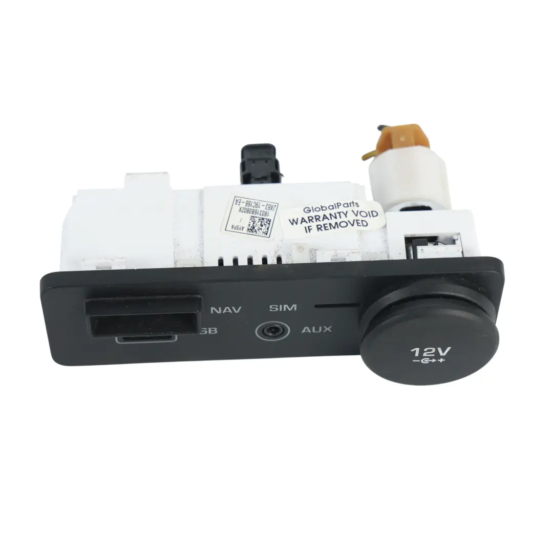 Panel Gniazd Multimedialnych AUX SIM do Jaguar XF X260 o numerze JX63-19C166-EA Jaguar XF X260 Panel Gniazd Multimedialnych AUX SIM - SKU JX63-19C166-EA - Numer Części JX63-19C166-EA