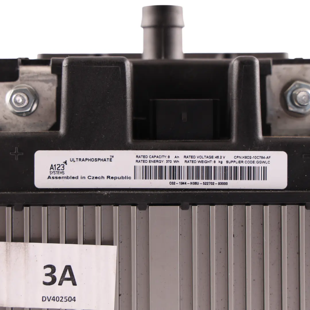 Control Unit to Land Rover 48V Mild Hybrid Battery with Part number K8D2-10C784-AF Land Rover 48V Mild Hybrid Battery Control Unit - SKU K8D2-10C784-AF - Part number K8D2-10C784-AF