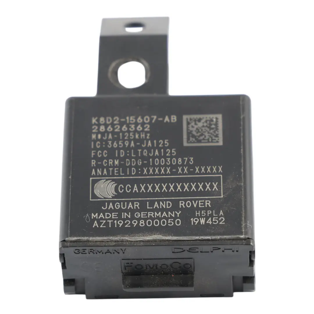 Anti Theft Control Module to Land Range Rover Discovery Sport L550 with Part number K8D2-15607-AB Land Range Rover Discovery Sport L550 Anti Theft Control Module - SKU K8D2-15607-AB - Part number K8D2-15607-AB