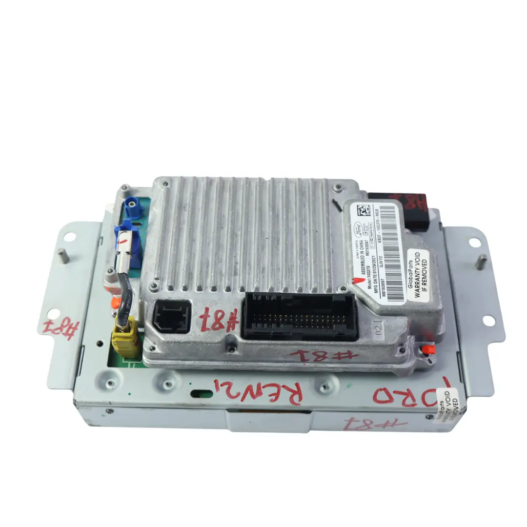Ford Ranger Wildtrak Mk6 Sat Nav Radio Display Screen Unit - SKU KB3T-14G370-MGB - Part number KB3T-14G370-MGB