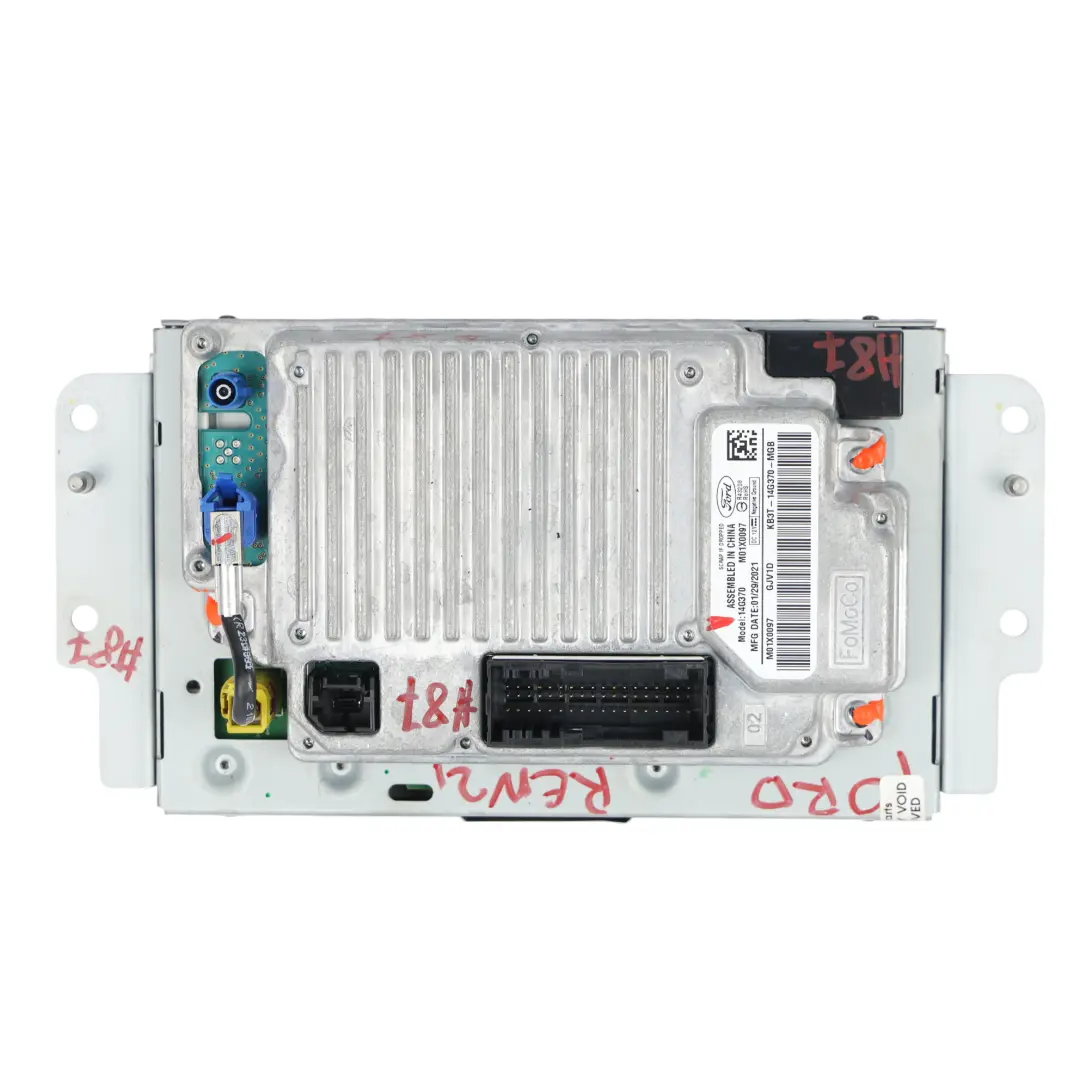 Ford Ranger Wildtrak Mk6 Navi Radio Display Bildschirm Einheit - SKU KB3T-14G370-MGB - Teilenummer KB3T-14G370-MGB