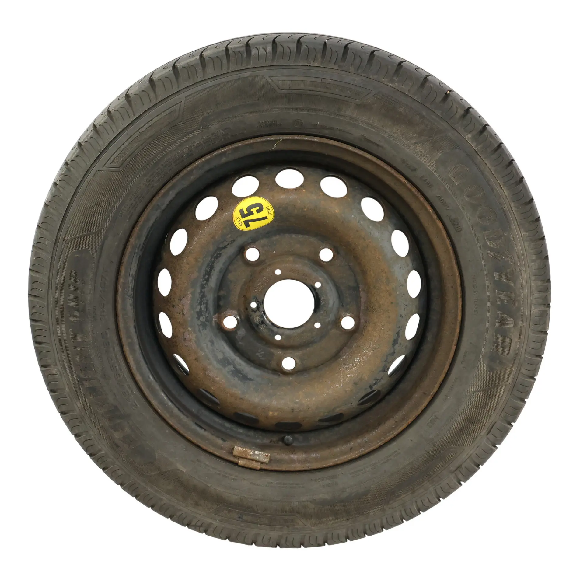Ford Transit Custom Steel Spare Wheel 16" 6.5J ET60 Goodyear 215/65 KK21-1015-CA