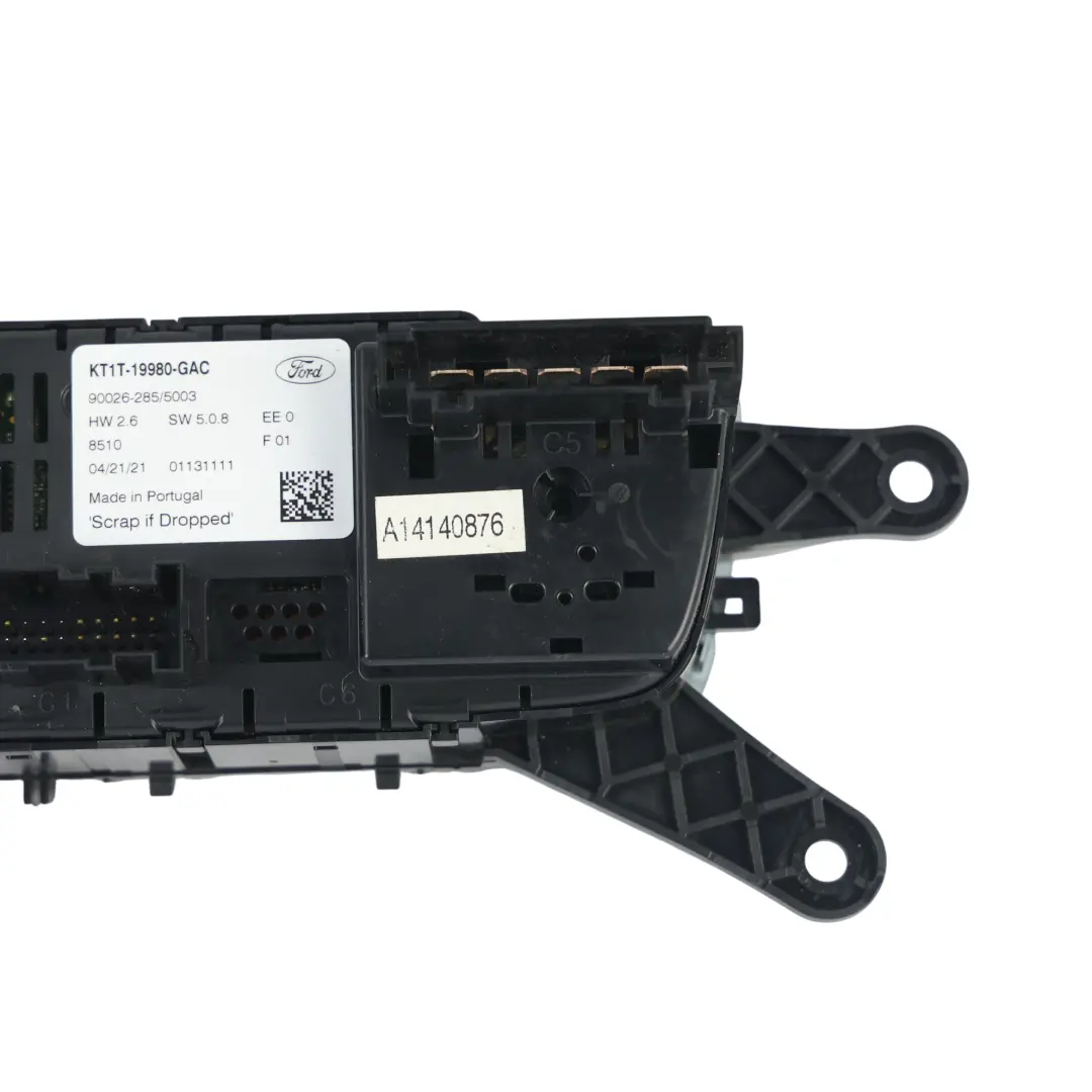 Mk2 Klimabedienteil für Ford Transit Connect mit Teilenummer KT1T-19980-GAC Ford Transit Connect Mk2 Klimabedienteil - SKU KT1T-19980-GAC-1 - Teilenummer KT1T-19980-GAC