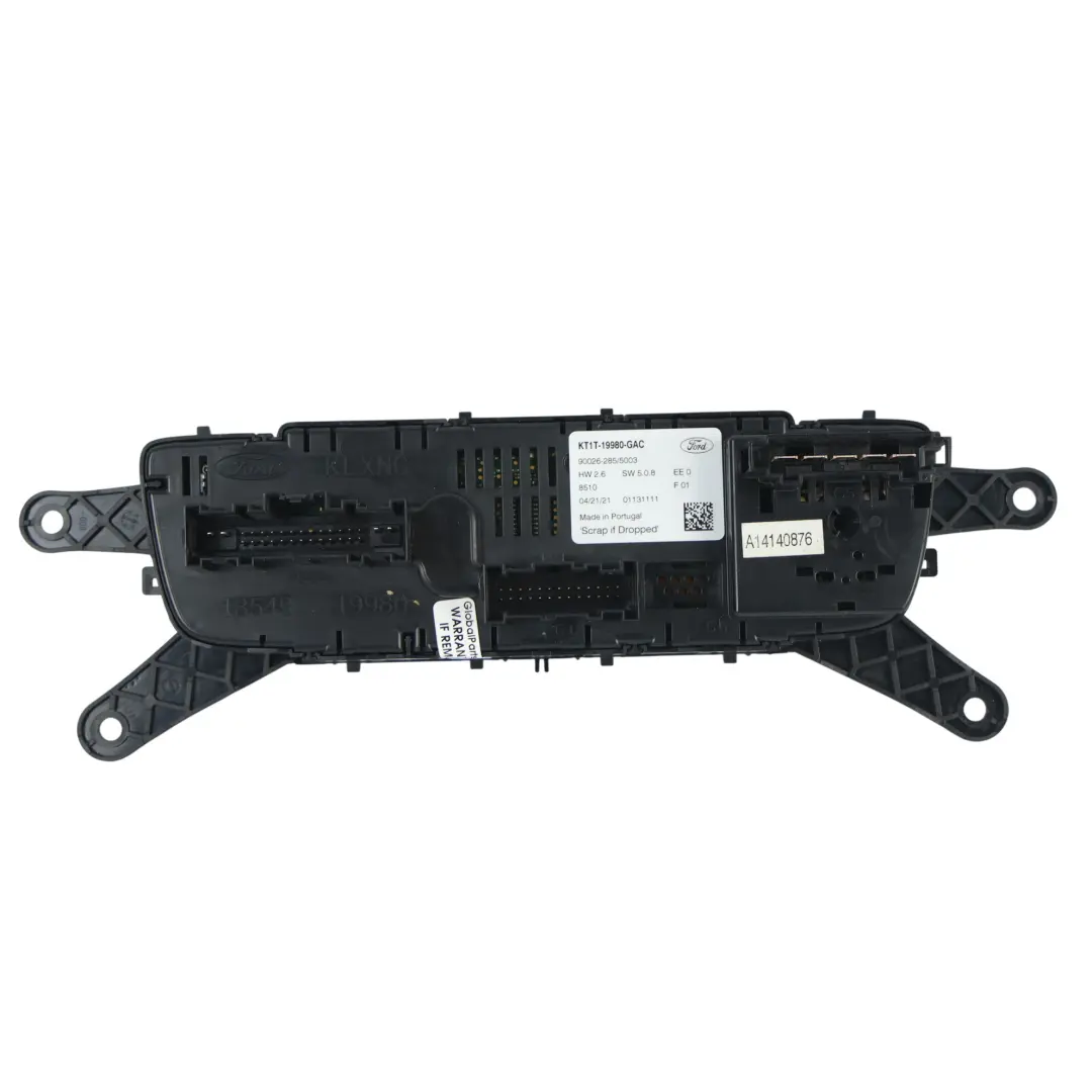 Mk2 Climate Control Heater A/C Panel to Ford Transit Connect with Part number KT1T-19980-GAC Ford Transit Connect Mk2 Climate Control Heater A/C Panel - SKU KT1T-19980-GAC-1 - Part number KT1T-19980-GAC