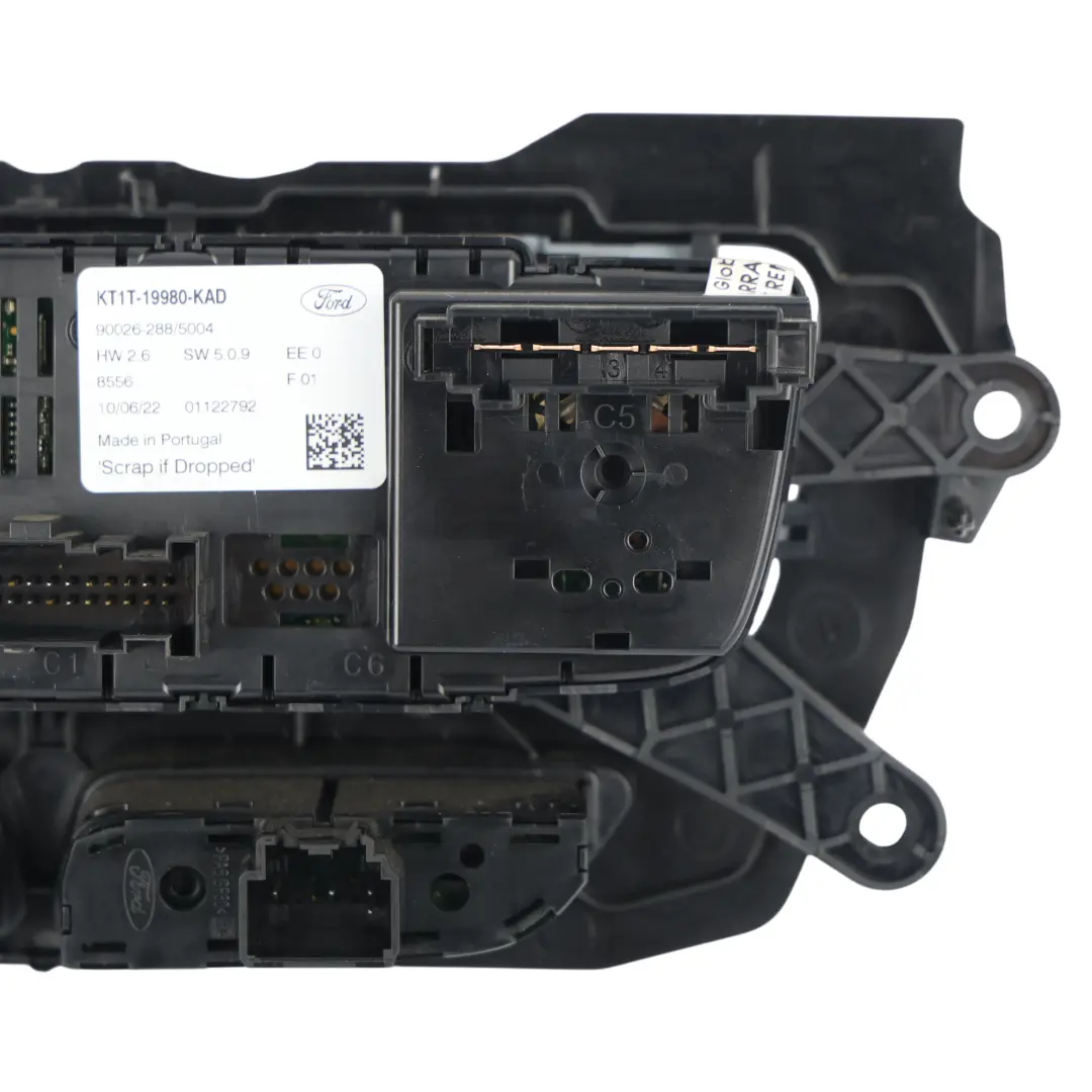 Mk2 Panneau Commande Climatisation Chauffage D pour Ford Transit Connect à propos du numéro de pièce KT1T-19980-KA Ford Transit Connect Mk2 Panneau Commande Climatisation Chauffage D - SKU KT1T-19980-KA-1 - Numéro de pièce KT1T-19980-KA