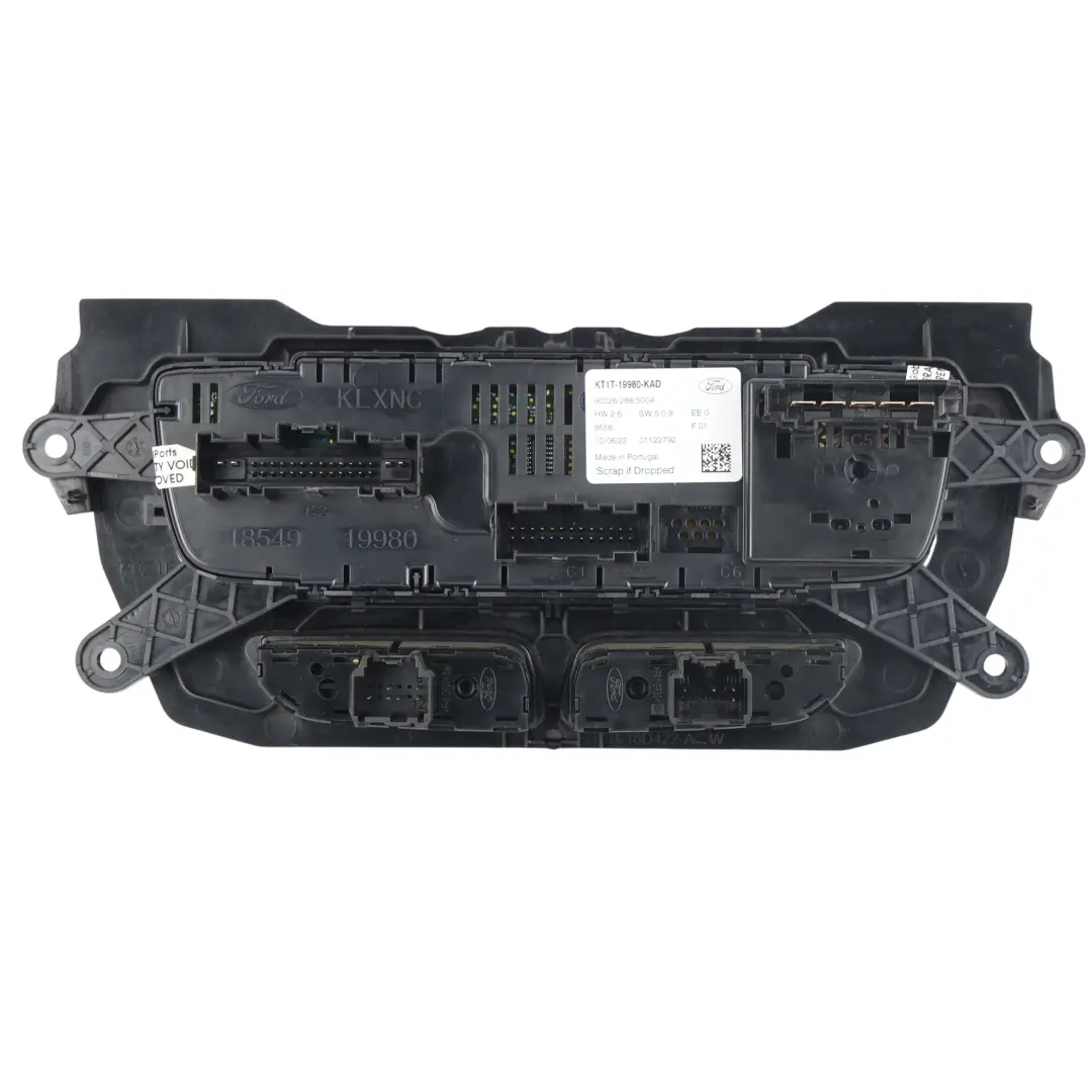Mk2 Heizung Klimaanlage Bedienteil Schalter D für Ford Transit Connect mit Teilenummer KT1T-19980-KA Ford Transit Connect Mk2 Heizung Klimaanlage Bedienteil Schalter D - SKU KT1T-19980-KA-1 - Teilenummer KT1T-19980-KA