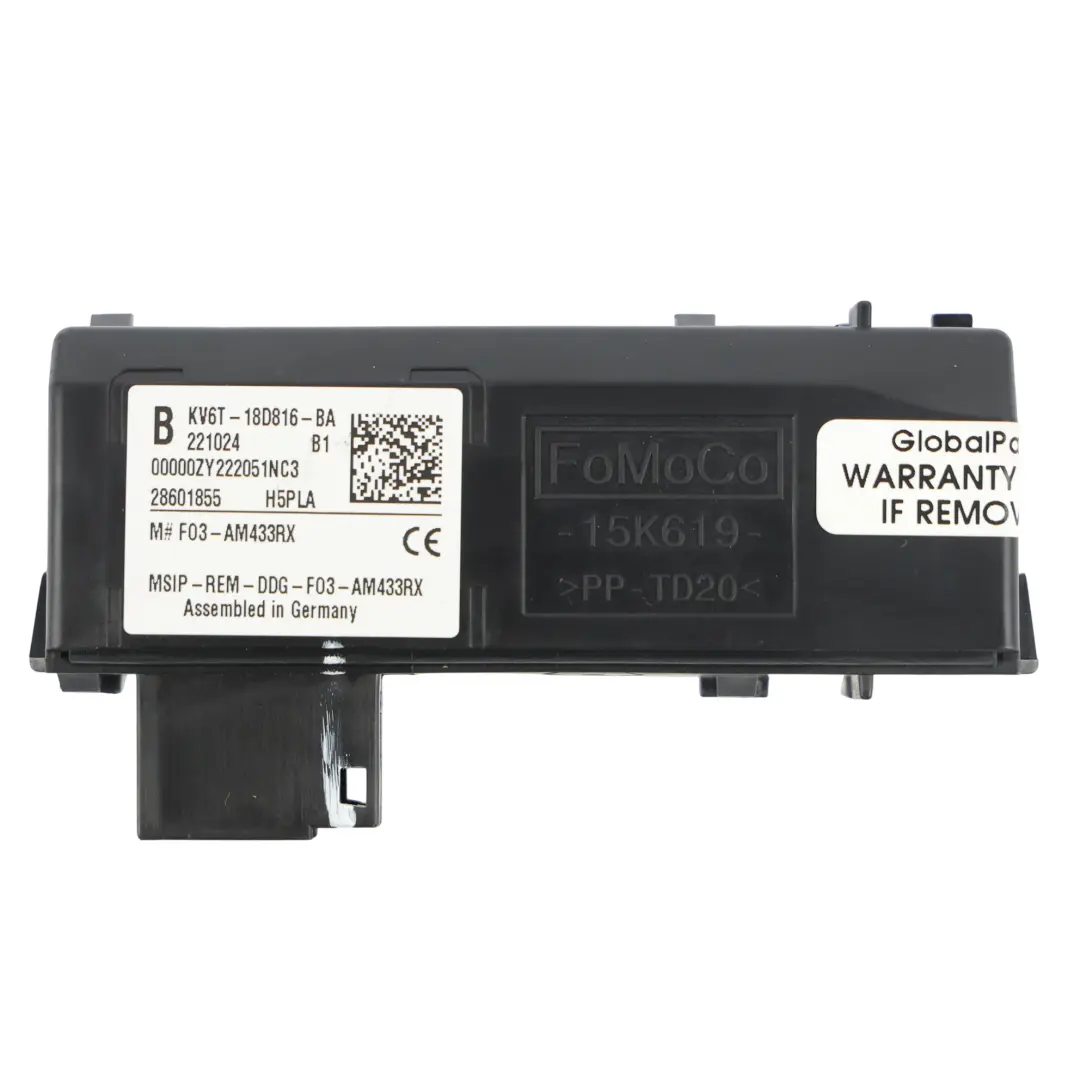 Mk2 Central Locking Control Module Unit ECU to Ford Transit Connect with Part number KV6T-18D816-BA Ford Transit Connect Mk2 Central Locking Control Module Unit ECU - SKU KV6T-18D816-BA - Part number KV6T-18D816-BA