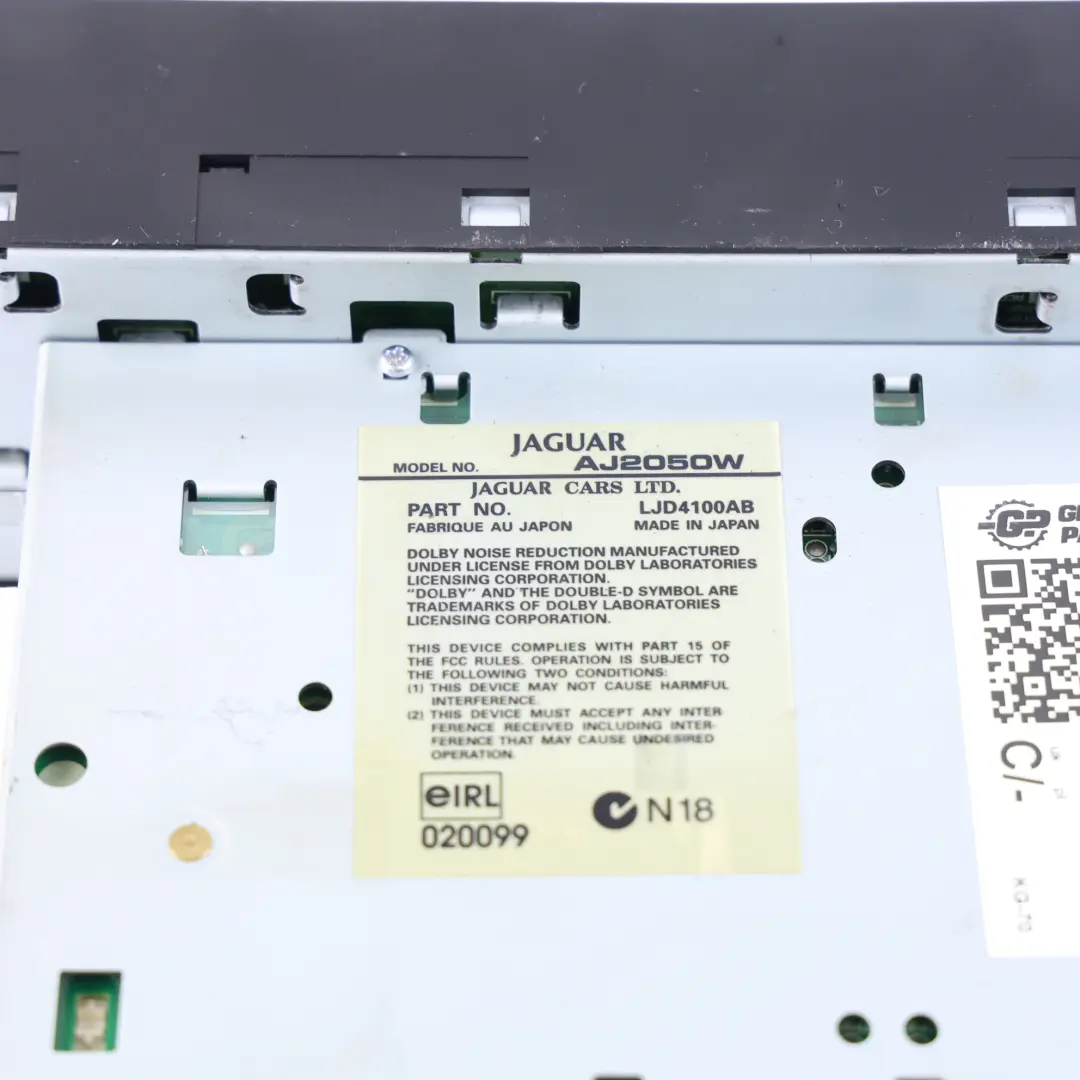 Jaguar XK8 X100 Radio Stereo Audio Steuergerät Kassettenspieler - SKU LJD4100AB - Teilenummer LJD4100AB