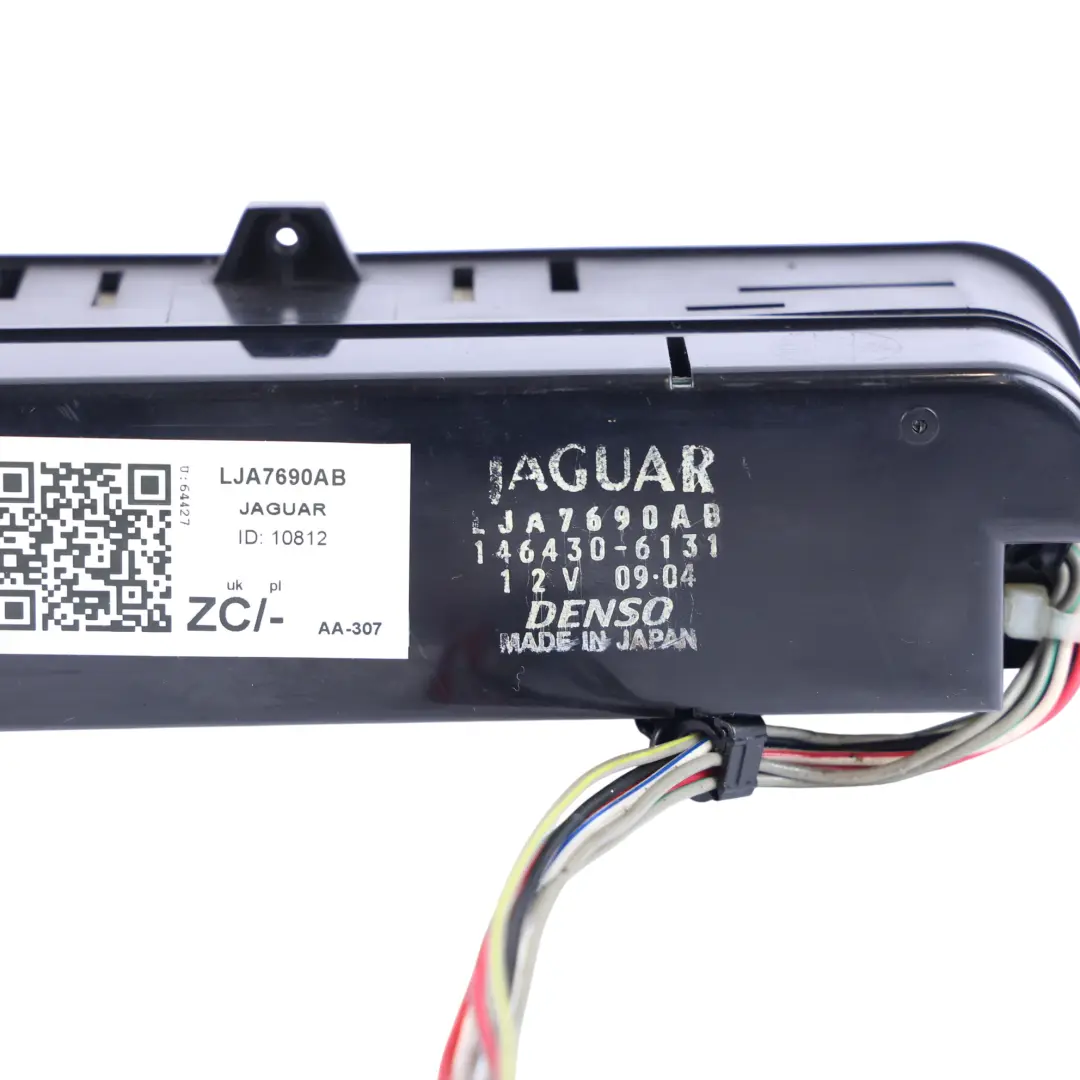 Jaguar XK8 X100 Panel Control Climatizador Aire Acondicionado Calefacción LJA769 - SKU LJA7690AB - Número de pieza LJA7690AB