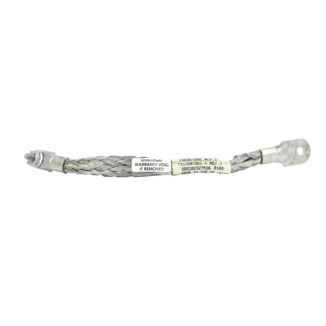Negative Battery Earth Cable Lead Strap Wire Loom to Jaguar Xk8 X100 with Part number LNC3695AC Jaguar Xk8 X100 Negative Battery Earth Cable Lead Strap Wire Loom - SKU LNC3695AC - Part number LNC3695AC
