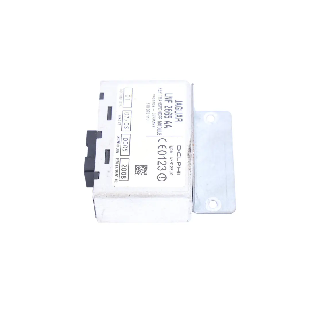 Key Transponder Module Control Unit to Jaguar XK8 X100 XJ X308 with Part number LNF2665AA Jaguar XK8 X100 XJ X308 Key Transponder Module Control Unit - SKU LNF2665AA - Part number LNF2665AA
