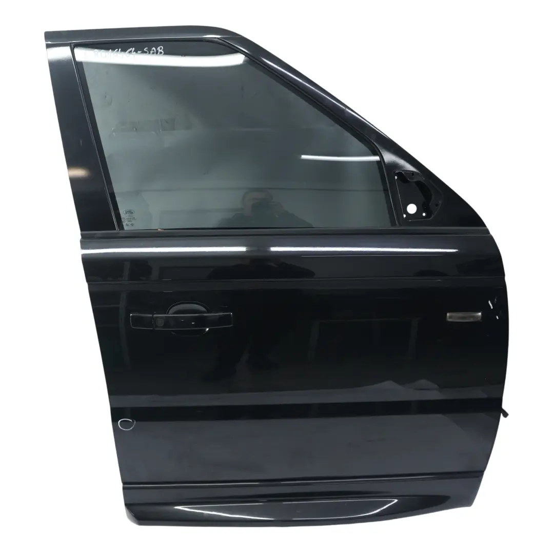 Range Rover Sport L320 Door Front Right O/S Santorini Black - 820 - SKU LR016464-SAB - Part number LR016464