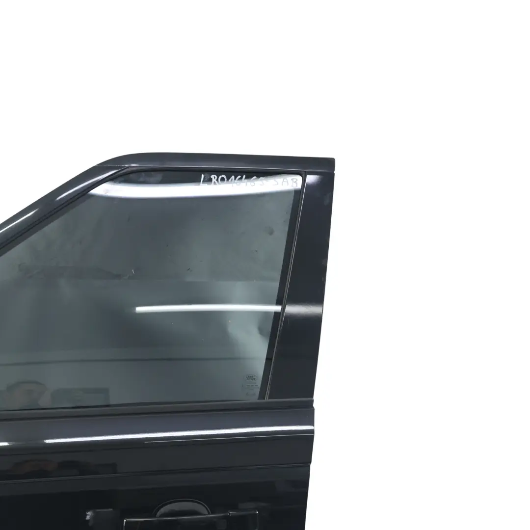 Drzwi Przednie Lewe Santorini Black Czarny - 820 do Range Rover Sport L320 o numerze LR016465 Range Rover Sport L320 Drzwi Przednie Lewe Santorini Black Czarny - 820 - SKU LR016465-SAB - Numer Części LR016465