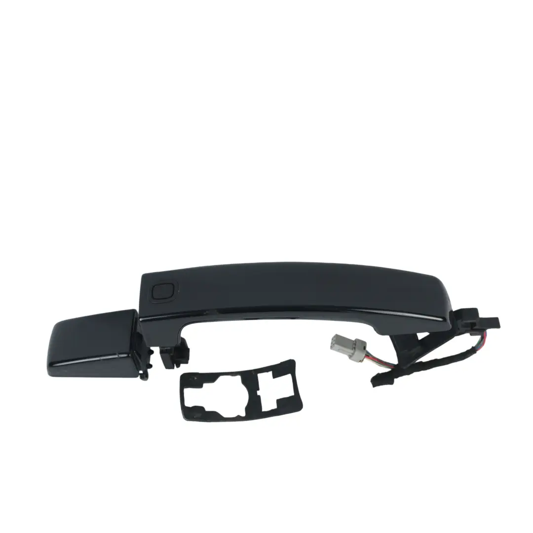 Range Rover Sport L320 Klamka Drzwi Zewnętrzna Czarny Santorini 1AG820 - SKU LR019764-SAB - Numer Części LR019764