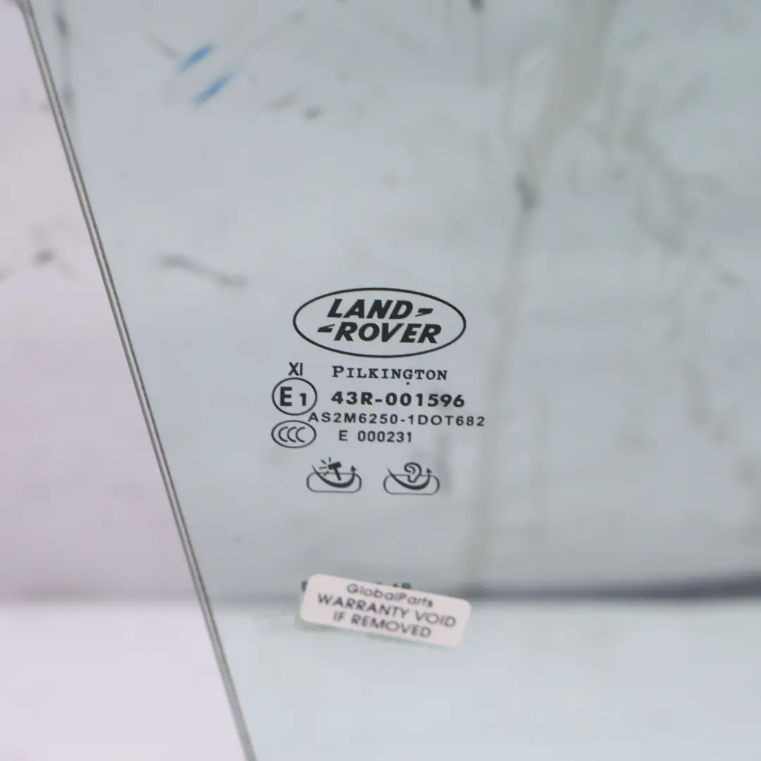 Front Side Door Glass Window Right O/S AS2 to Range Rover Sport L320 with Part number LR026294 Range Rover Sport L320 Front Side Door Glass Window Right O/S AS2 - SKU LR026294 - Part number LR026294