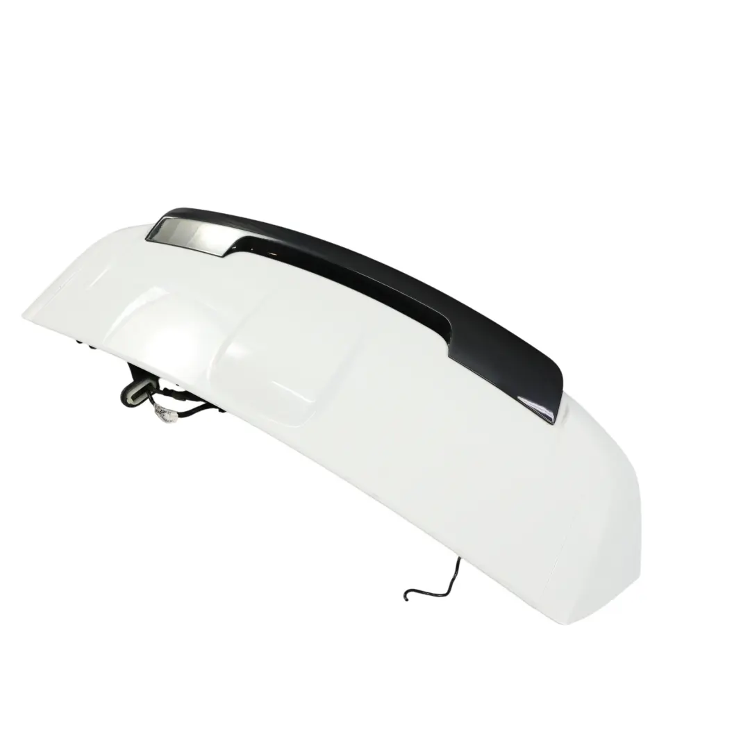 Alerón Trasero Portón Moldura Cubierta Blanco Fuji 867 para Range Rover Evoque L538 con número de pieza LR027054 Range Rover Evoque L538 Alerón Trasero Portón Moldura Cubierta Blanco Fuji 867 - SKU LR027054-FWH - Número de pieza LR027054
