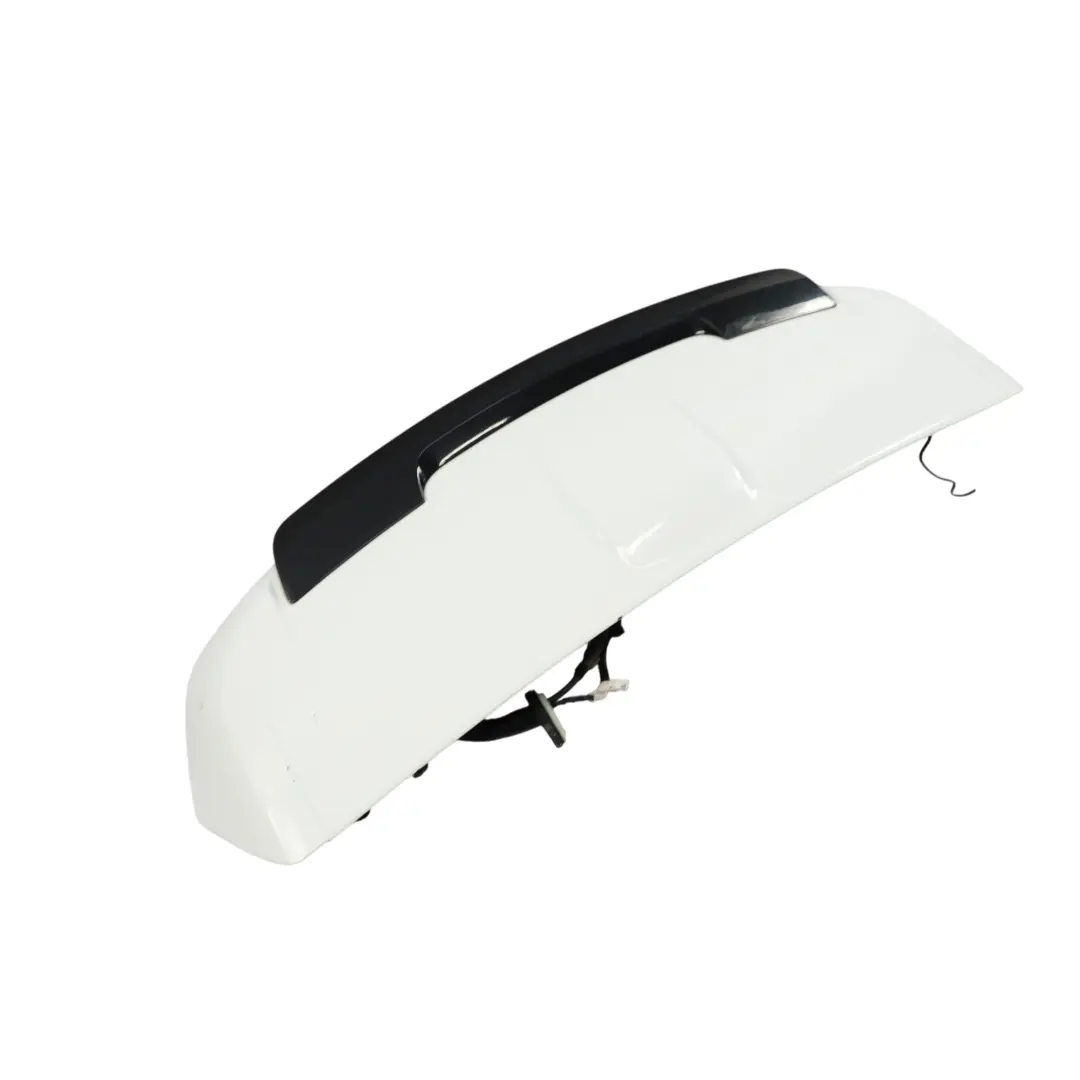 Spoiler Portellone Posteriore Copertura Bianco Fuji 867 per Range Rover Evoque L538 con numero di parte LR027054 Range Rover Evoque L538 Spoiler Portellone Posteriore Copertura Bianco Fuji 867 - SKU LR027054-FWH - Numero di parte LR027054