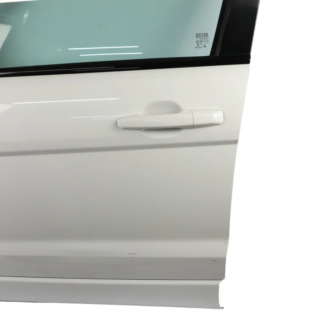 Range Rover Evoque L538 Door Front Left N/S Fuji White - 867 - SKU LR028553-FWH - Part number LR028553