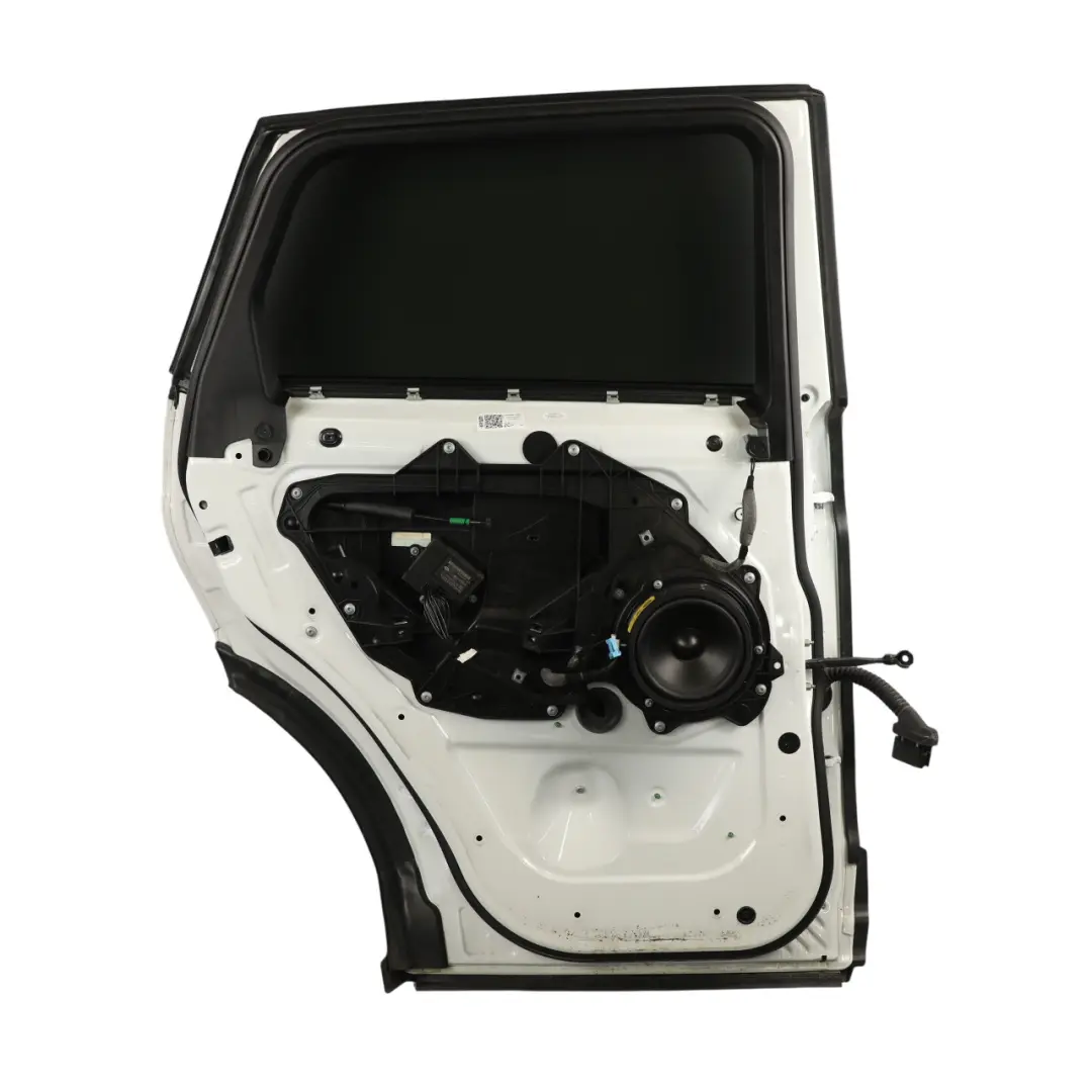 Door Rear Left N/S Fuji White - 867 to Range Rover Evoque L538 with Part number LR028557 Range Rover Evoque L538 Door Rear Left N/S Fuji White - 867 - SKU LR028557-FWH - Part number LR028557