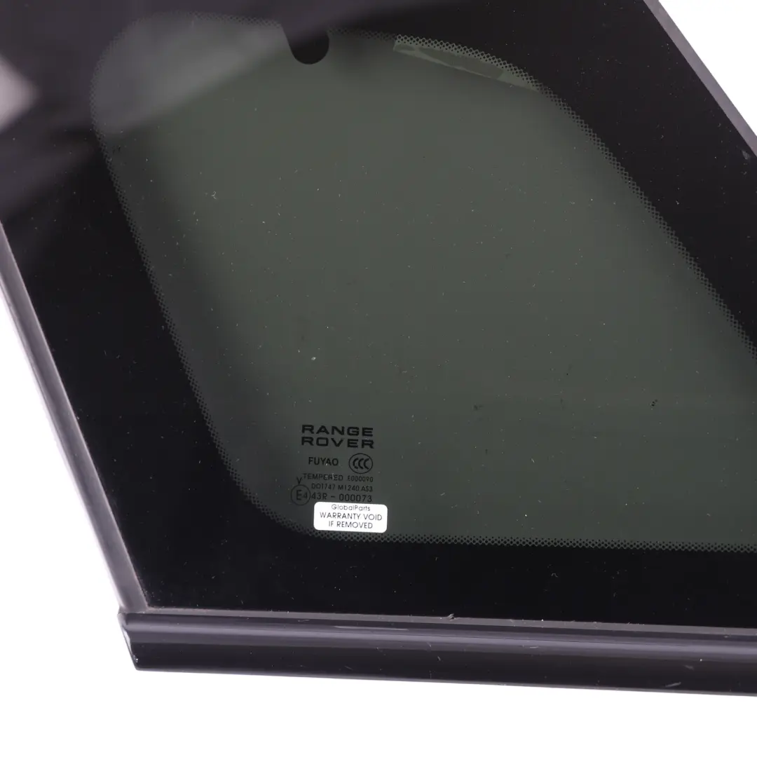 Range Rover Evoque L538 Rear Quarter Window Glass Left N/S AS3 EJ32-29601-FA - SKU LR049336 - Part number LR049336