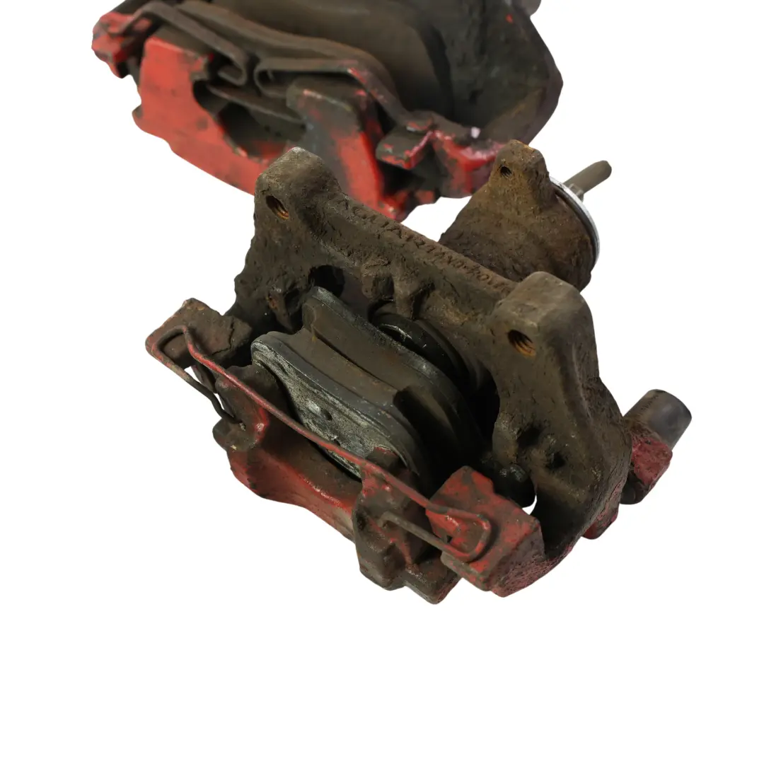 Bremssattel Satz Vorne Hinten Links Rechts Rot Lackiert für Range Rover L538 mit Teilenummer LR061381 Range Rover L538 Bremssattel Satz Vorne Hinten Links Rechts Rot Lackiert - SKU LR061381-1 - Teilenummer LR061381