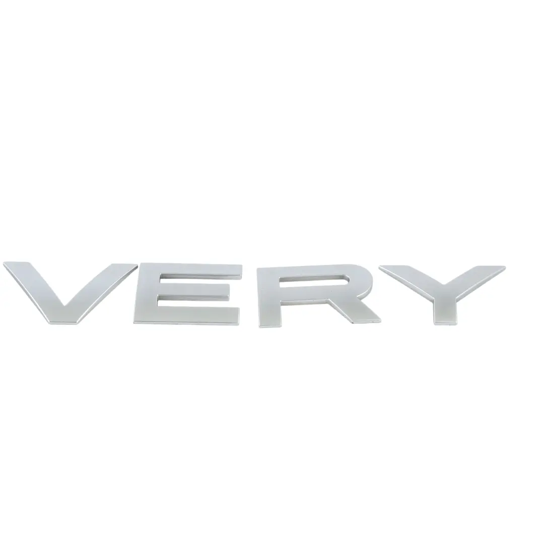 Land Rover Discovery Sport L550 Emblema Nombre Paragolpes Delantero Cromo FK72-4 - SKU LR063645 - Número de pieza LR063645