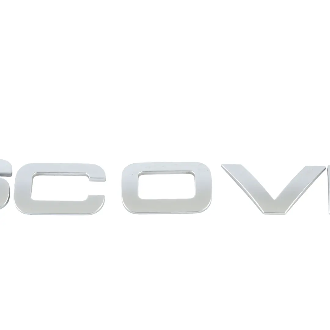 Land Rover Discovery Sport L550 Front Bumper Name Emblem Chrome FK72-407A74-BA - SKU LR063645 - Part number LR063645