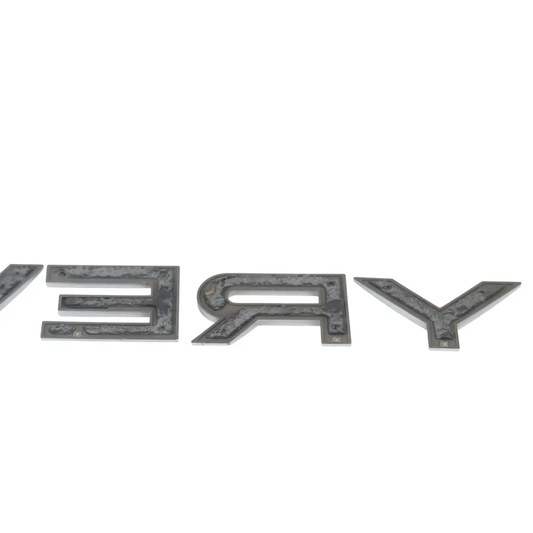 Front Bumper Name Emblem Chrome FK72-407A74-BA to Land Rover Discovery Sport L550 with Part number LR063645 Land Rover Discovery Sport L550 Front Bumper Name Emblem Chrome FK72-407A74-BA - SKU LR063645 - Part number LR063645