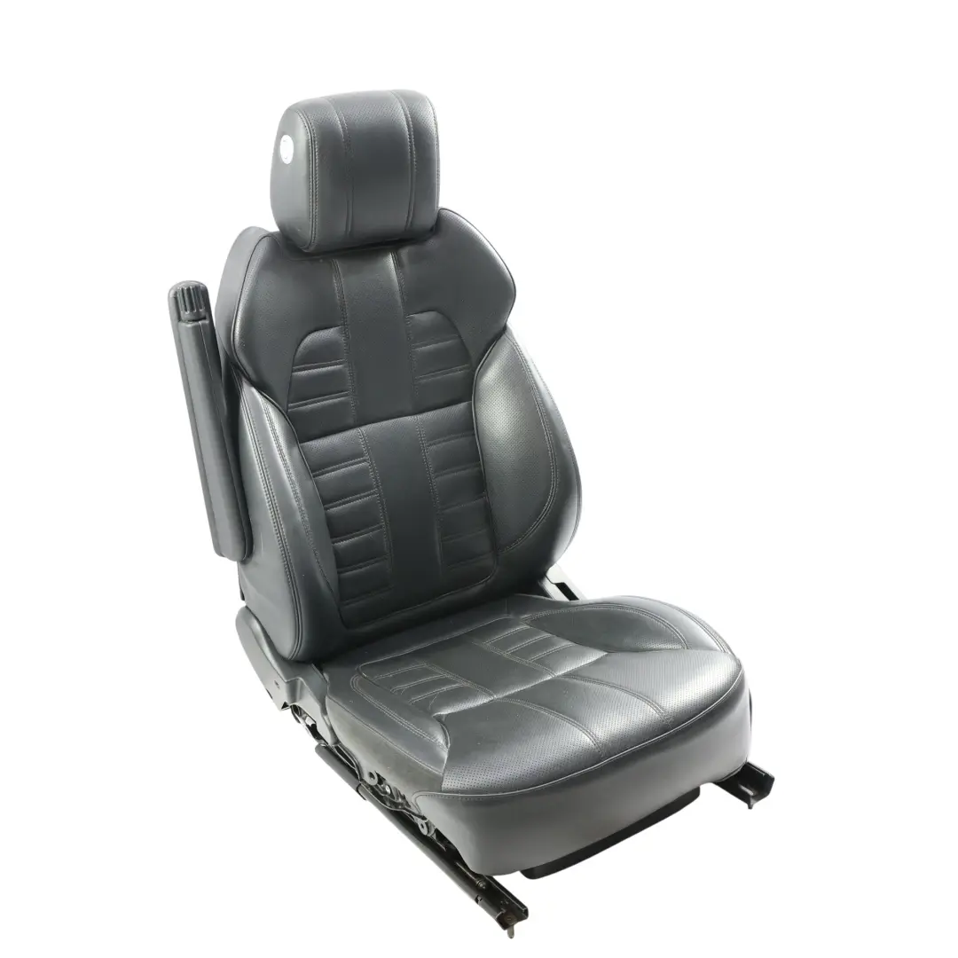 Front Seat Electric Heated Left N/S Black Leather Perforated to Range Rover L494 with Part number LR067677 Range Rover L494 Front Seat Electric Heated Left N/S Black Leather Perforated - SKU LR067677-1 - Part number LR067677