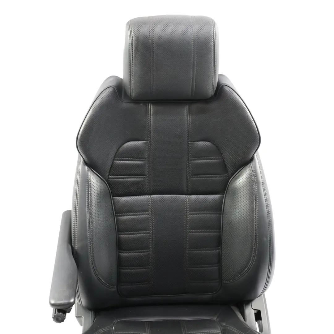 Front Seat Electric Heated Left N/S Black Leather Perforated to Range Rover L494 with Part number LR067677 Range Rover L494 Front Seat Electric Heated Left N/S Black Leather Perforated - SKU LR067677-1 - Part number LR067677