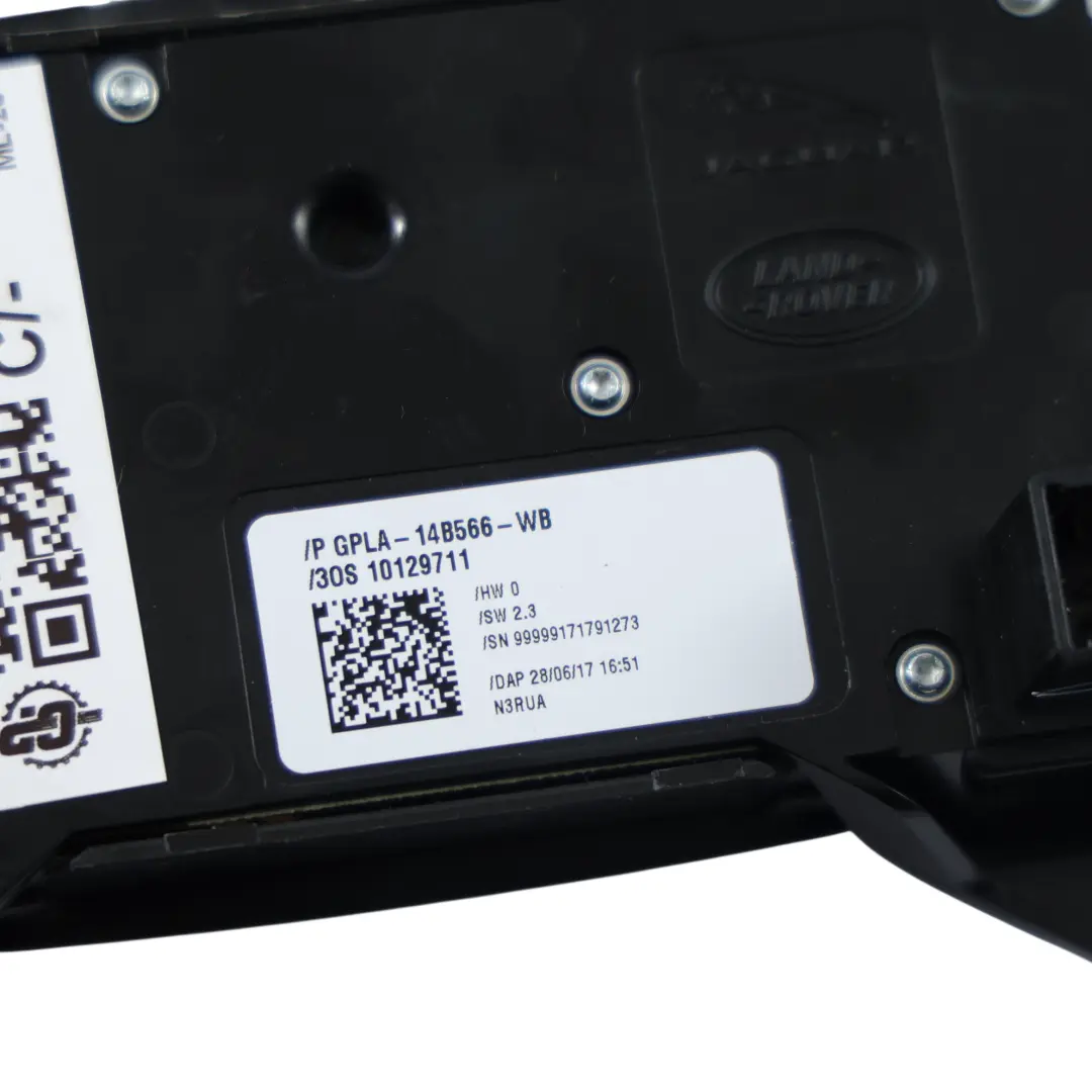 Range Rover Evoque L538 Panel Control Asiento Delantero Izquierdo GPLA-14B566-WB - SKU LR070372 - Número de pieza LR070372