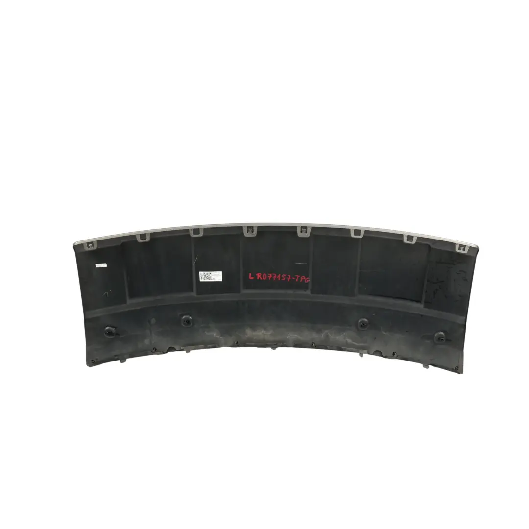 Front Bumper Underfloor Panel Tempest Grey - 902 to Range Rover L405 Sport L494 with Part number LR077157 Range Rover L405 Sport L494 Front Bumper Underfloor Panel Tempest Grey - 902 - SKU LR077157-TPG - Part number LR077157