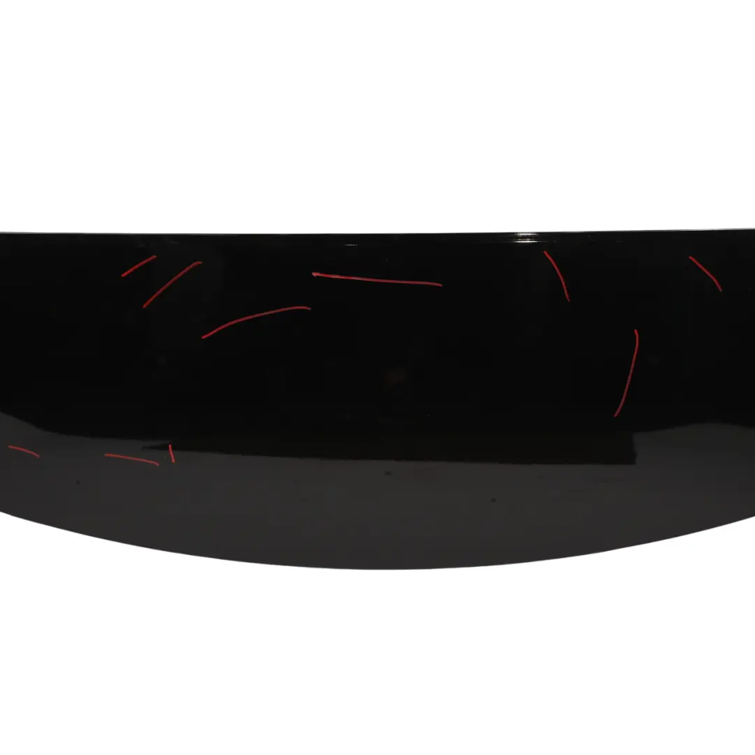 Spoiler Wing Panel Ebony Black - 1807 to Land Rover Discovery Sport L550 Rear with Part number LR123678 Land Rover Discovery Sport L550 Rear Spoiler Wing Panel Ebony Black - 1807 - SKU LR123678-EBB - Part number LR123678