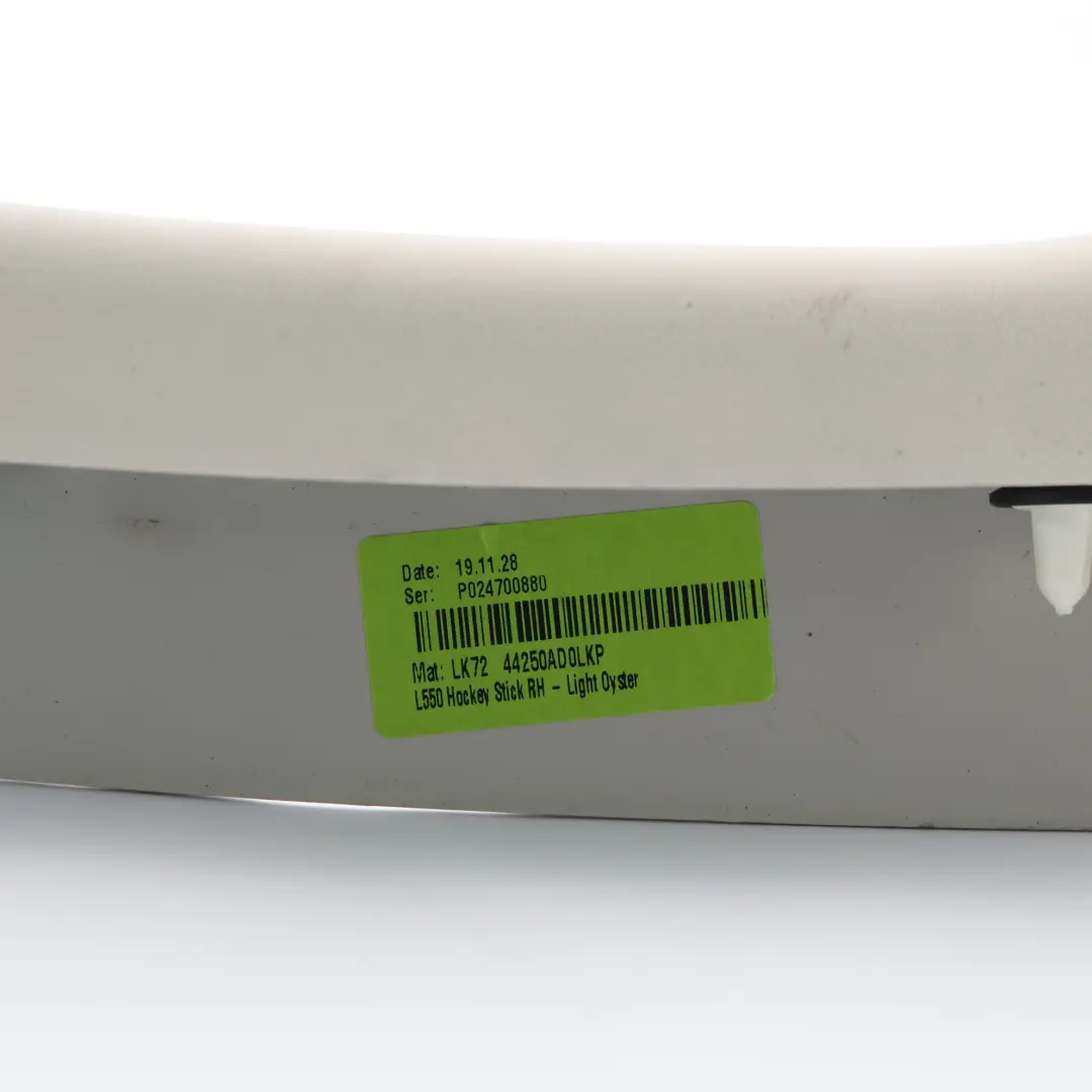 Trim Right O/S Light Oyster LK7244250AE to Land Rover Discovery Sport L550 Tailgate with Part number LR127254 Land Rover Discovery Sport L550 Tailgate Trim Right O/S Light Oyster LK7244250AE - SKU LR127254 - Part number LR127254