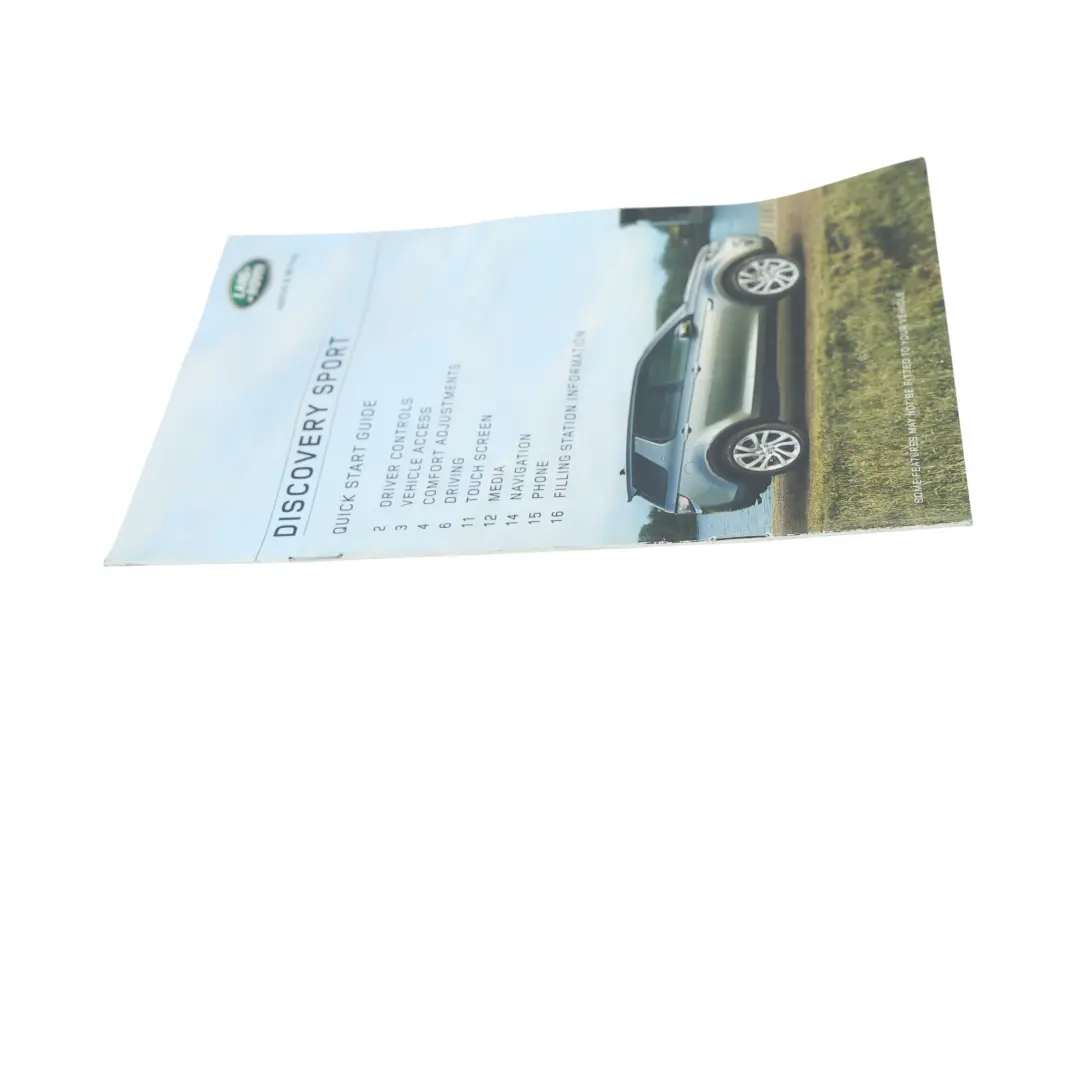 Land Rover Discovery Guida Rapida Opuscolo Libro Manuale Utente - SKU LRL109563161 - Numero di parte LRL109563161