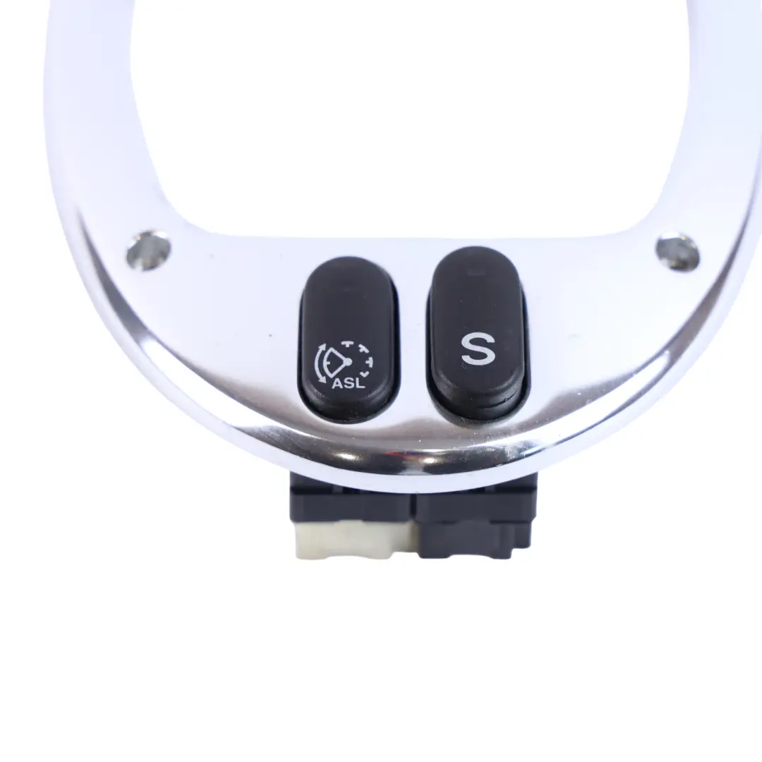 Jaguar XK8 X100 Gear Shifter Metal Silver Trim Surround Cover Bezel - SKU LXD6223AA - Part number LXD6223AA