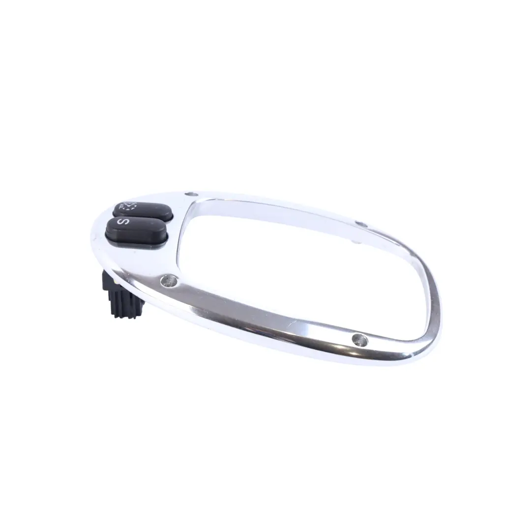 Trim Surround Cover Bezel to Jaguar XK8 X100 Gear Shifter Metal Silver with Part number LXD6223AA Jaguar XK8 X100 Gear Shifter Metal Silver Trim Surround Cover Bezel - SKU LXD6223AA - Part number LXD6223AA