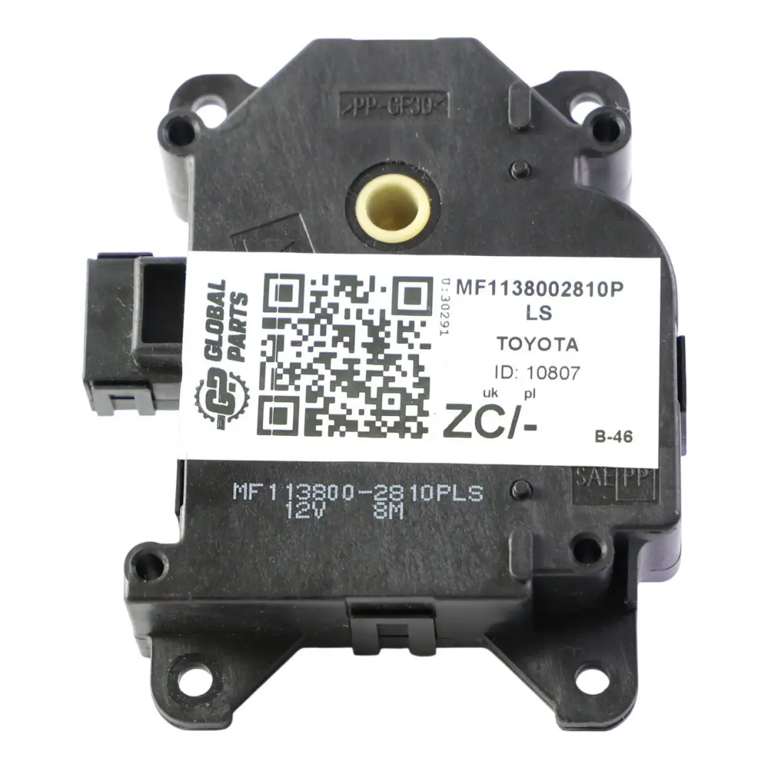 Toyota Avensis T270 Motor Actuador Compuerta Calefactor Unidad Control 138002810 - SKU MF1138002810PLS - Número de pieza MF1138002810PLS