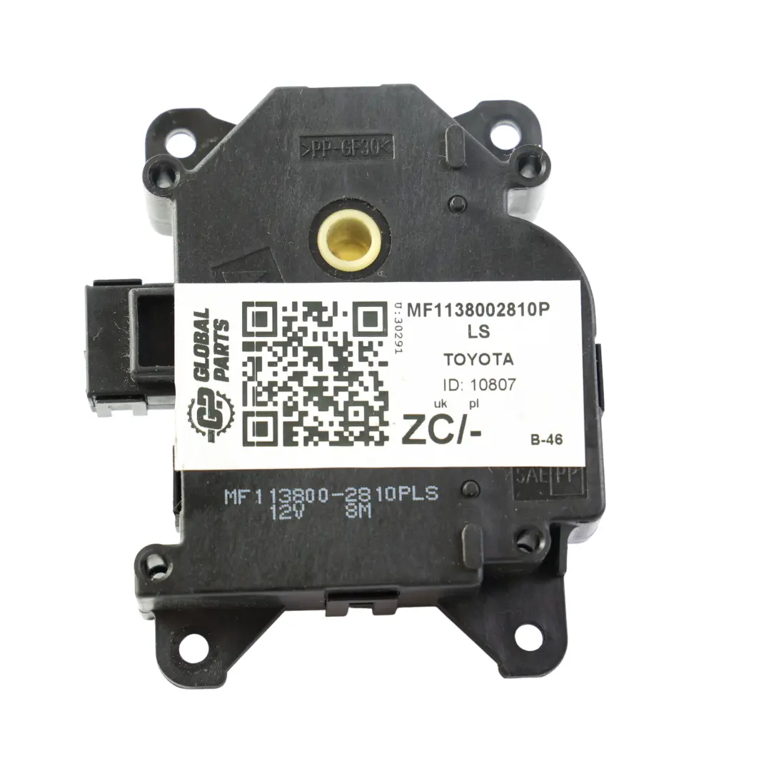 Heater Flap Motor Vent Actuator Control Unit 138002810 to Toyota Avensis T270 Air with Part number MF1138002810PLS Toyota Avensis T270 Air Heater Flap Motor Vent Actuator Control Unit 138002810 - SKU MF1138002810PLS - Part number MF1138002810PLS